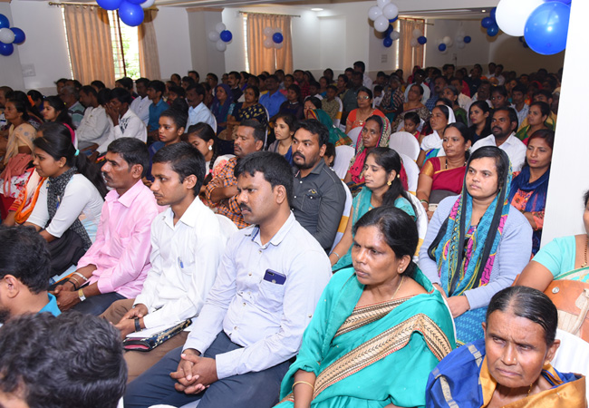 Bro Andrew Richard wonderfully celebrates his 57th Birthday amidst a large number of devotees and social organisations here on Tuesday 16th, 2018 in Bangalore with the myriad of wishes.